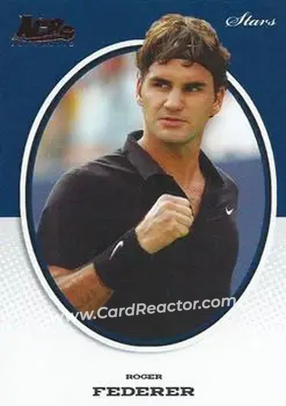 2008 Ace Authentic Grand Slam II #S1 - Roger Federer - Front 2008 Ace Authentic Grand Slam II #S1 - Roger Federer - Front