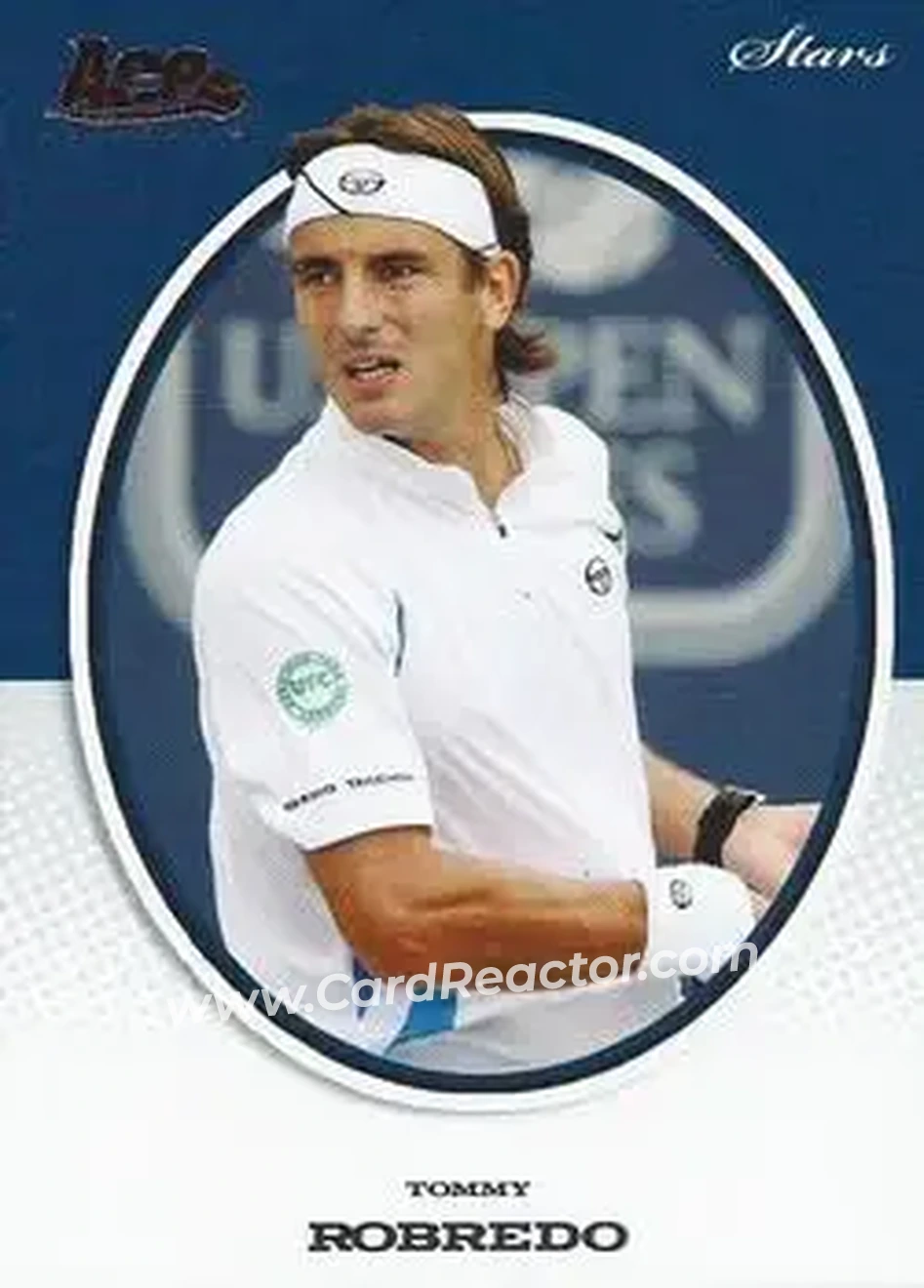 2008 Ace Authentic Grand Slam II #S5 - Tommy Robredo - Front 2008 Ace Authentic Grand Slam II #S5 - Tommy Robredo - Front