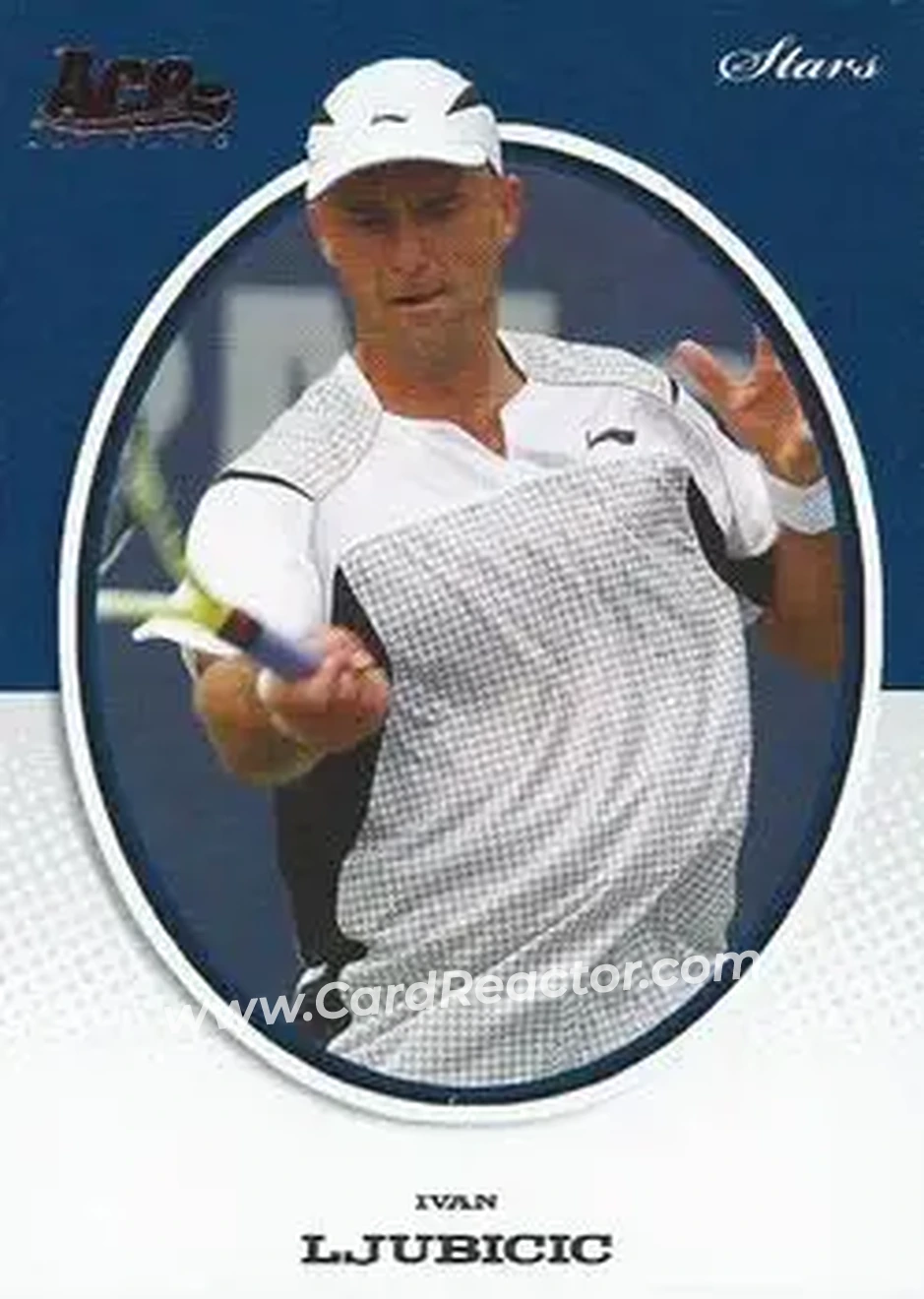 2008 Ace Authentic Grand Slam II #S7 - Ivan Ljubicic - Front