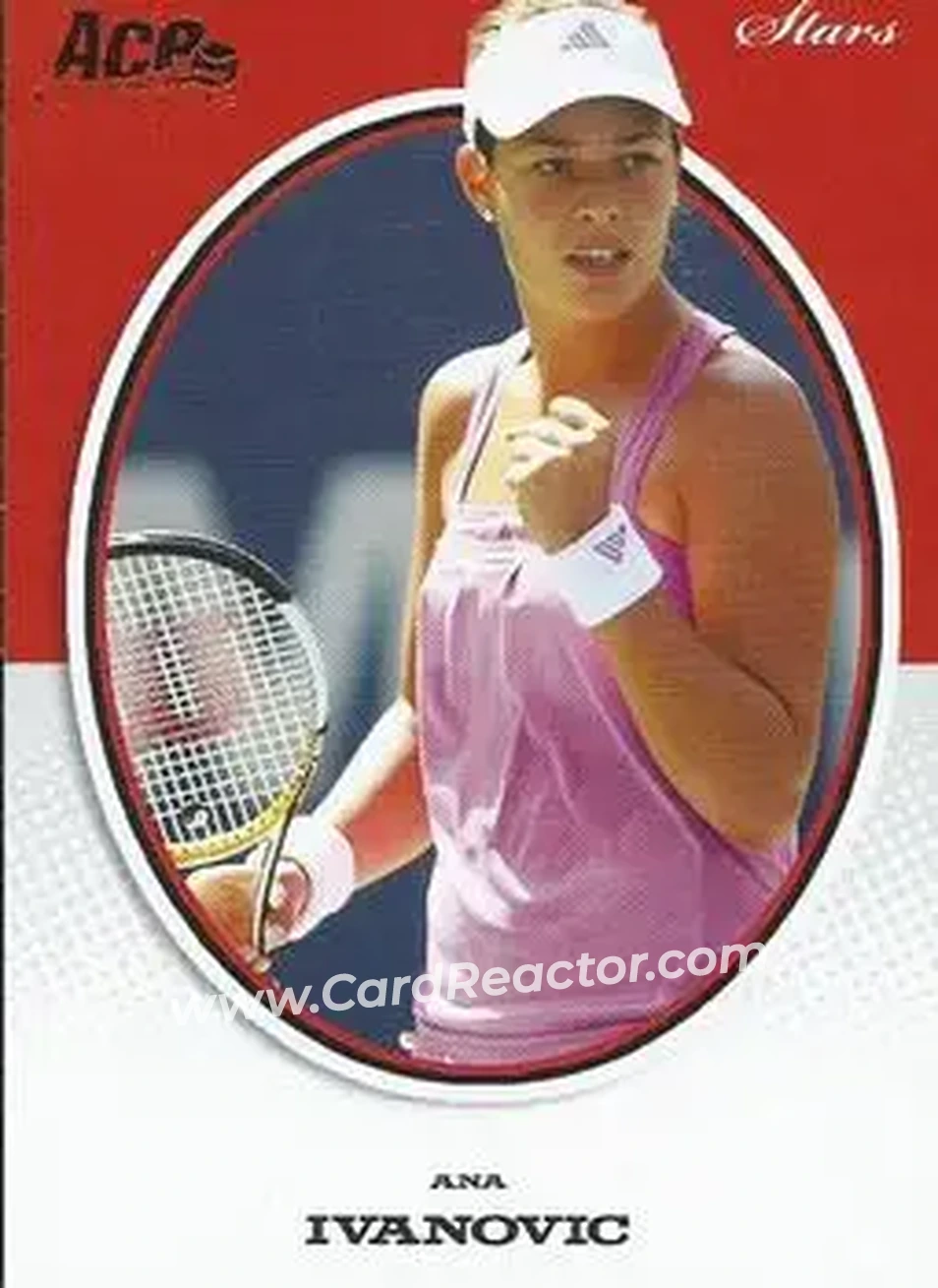2008 Ace Authentic Grand Slam II #S10 - Ana Ivanovic - Front
