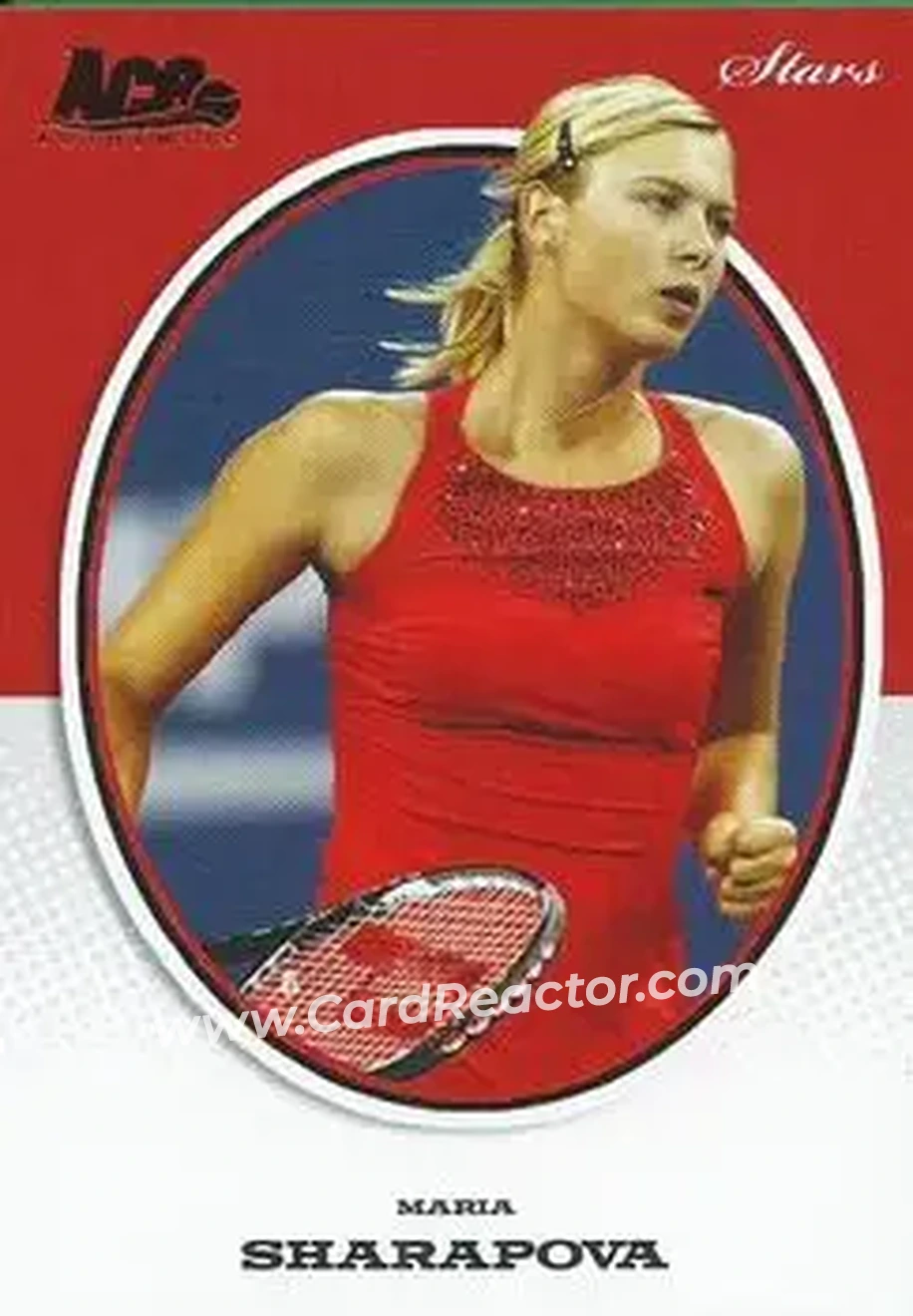 2008 Ace Authentic Grand Slam II #S11 - Maria Sharapova - Front
