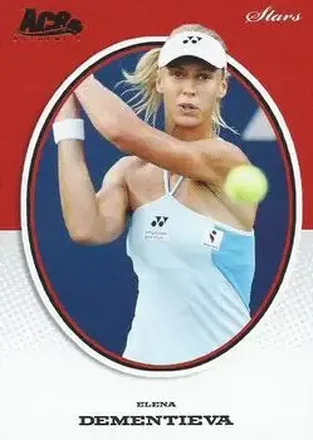 2008 Ace Authentic Grand Slam II #S13 - Elena Dementieva