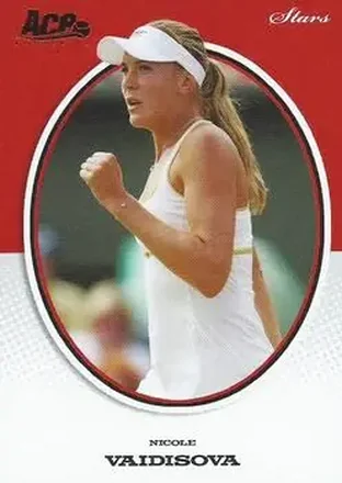 2008 Ace Authentic Grand Slam II #S14 - Nicole Vaidisova