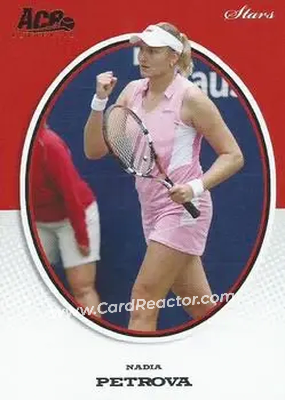 2008 Ace Authentic Grand Slam II #S15 - Nadia Petrova - Front