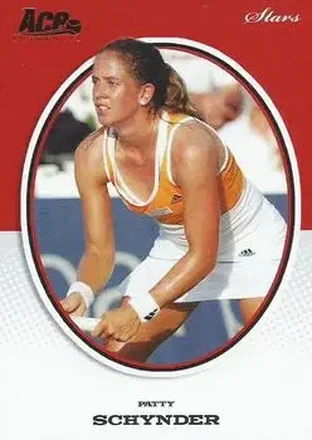2008 Ace Authentic Grand Slam II #S17 - Patty Schnyder