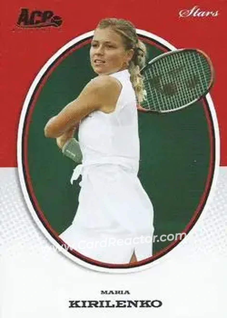 2008 Ace Authentic Grand Slam II #S19 - Maria Kirilenko - Front 2008 Ace Authentic Grand Slam II #S19 - Maria Kirilenko - Front