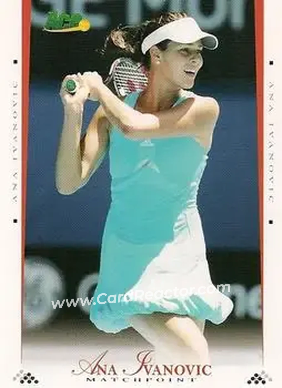 2008 Ace Authentic Match Point #7 - Ana Ivanovic - Front