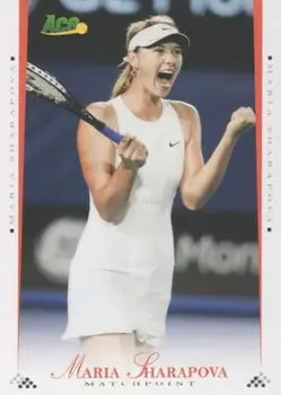 2008 Ace Authentic Match Point #8 Maria Sharapova