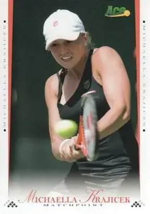 2008 Ace Authentic Match Point #14 Michaella Krajicek