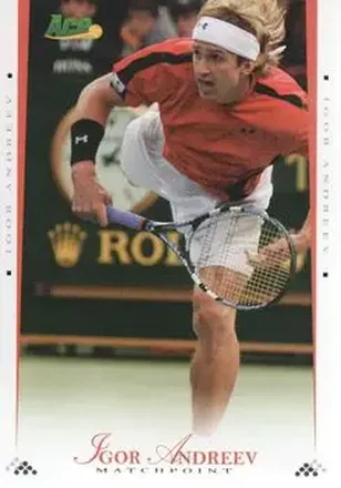 2008 Ace Authentic Match Point #23 Igor Andreev
