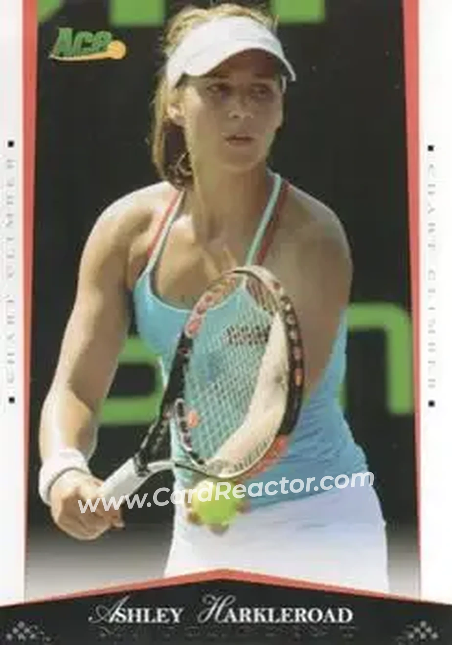 2008 Ace Authentic Match Point #33 - Ashley Harkleroad - Front