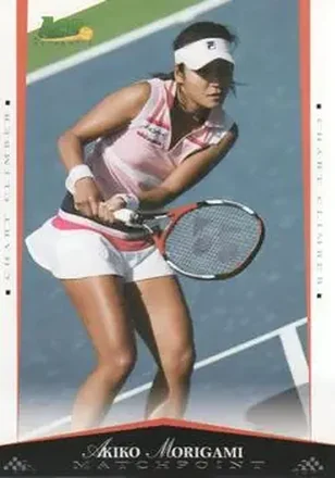 2008 Ace Authentic Match Point #39 - Akiko Morigami