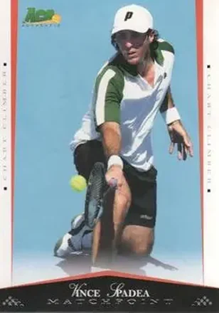 2008 Ace Authentic Match Point #42 - Vince Spadea