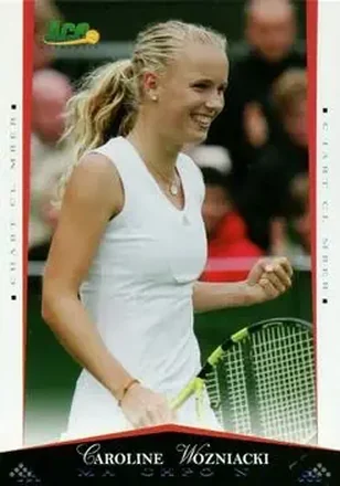 2008 Ace Authentic Match Point #58 - Caroline Wozniacki