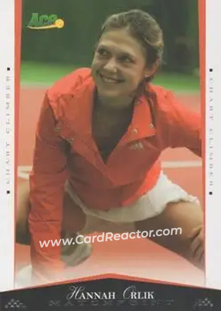 2008 Ace Authentic Match Point #65 - Anna Orlik - Front 2008 Ace Authentic Match Point #65 - Anna Orlik - Front