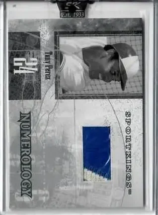 2008 Sportkings Series B - Numerology Silver #N-33 - Tony Pérez - Montreal Expos