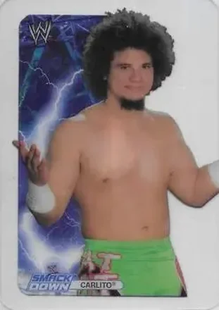 2008 Edibas WWE Lamincards #5 - Carlito