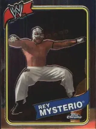 2008 Topps Chrome Heritage III WWE #3 - Rey Mysterio