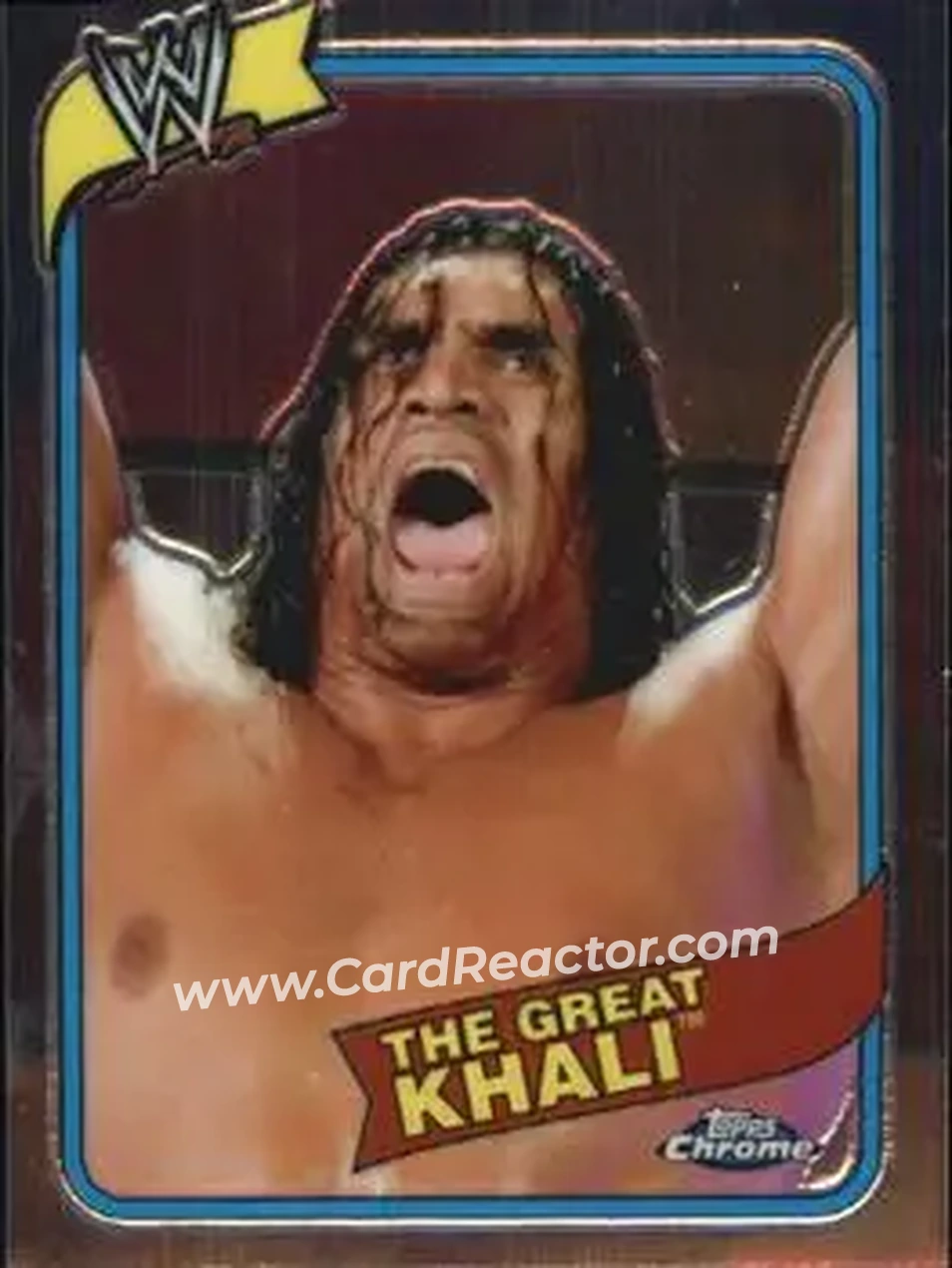 2008 Topps Chrome Heritage III WWE #5 - The Great Khali