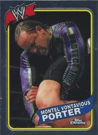 2008 Topps Chrome Heritage III WWE #10 - MVP