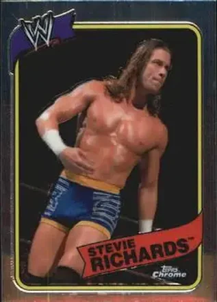 2008 Topps Chrome Heritage III WWE #11 - Stevie Richards