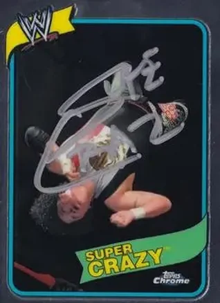 2008 Topps Chrome Heritage III WWE #14 - Super Crazy