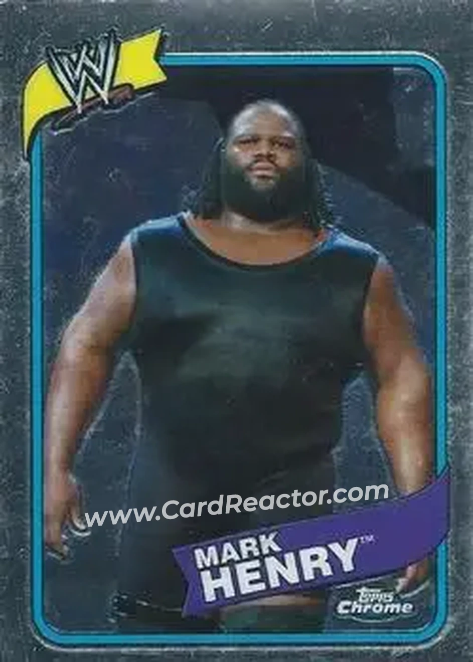 2008 Topps Chrome Heritage III WWE #20 - Mark Henry