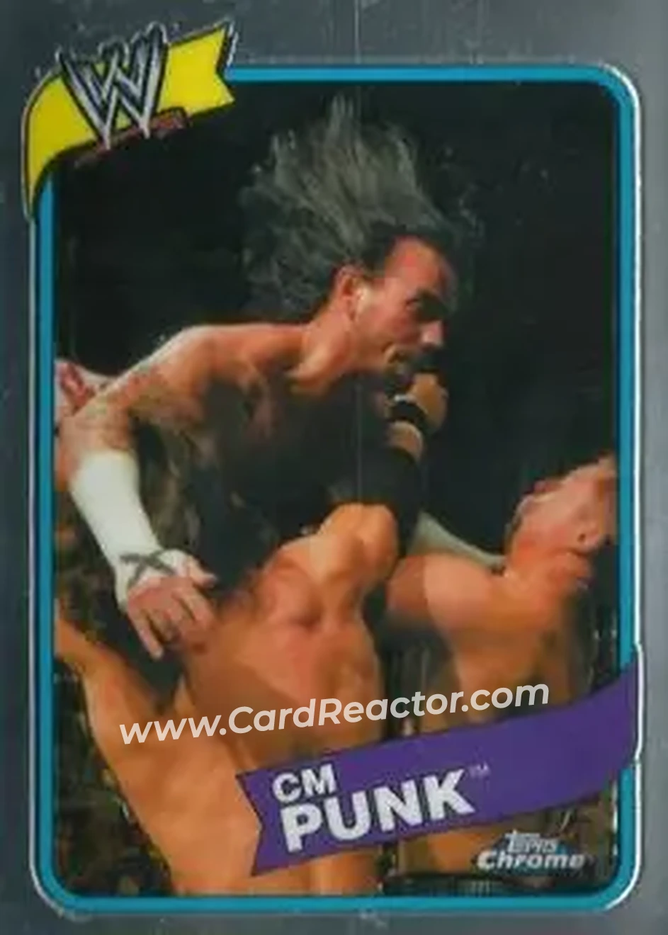 2008 Topps Chrome Heritage III WWE #27 - CM Punk