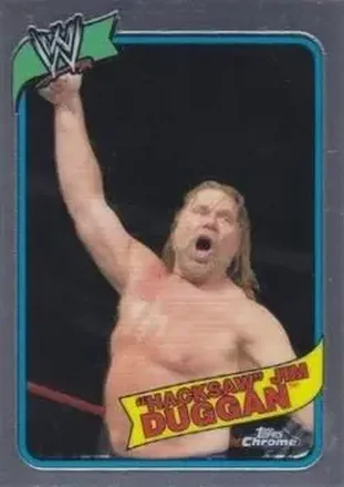 2008 Topps Chrome Heritage III WWE feature card