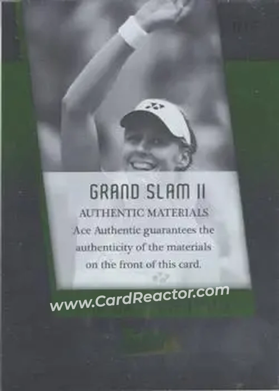 2008 Ace Authentic Grand Slam - Jerseys Bronze #JC13 - Elena Dementieva - Back