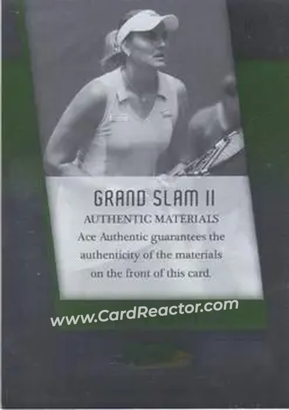 2008 Ace Authentic Grand Slam - Jerseys Bronze #JC15 - Nadia Petrova - Back