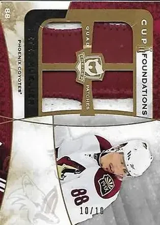 2008-09 Upper Deck The Cup - Cup Foundations Quad Patches #CF-TW - Peter Mueller - Phoenix Coyotes