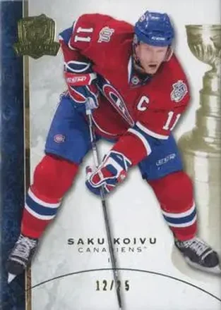 2008-09 Upper Deck The Cup - Gold #8 - Saku Koivu - Montreal Canadiens