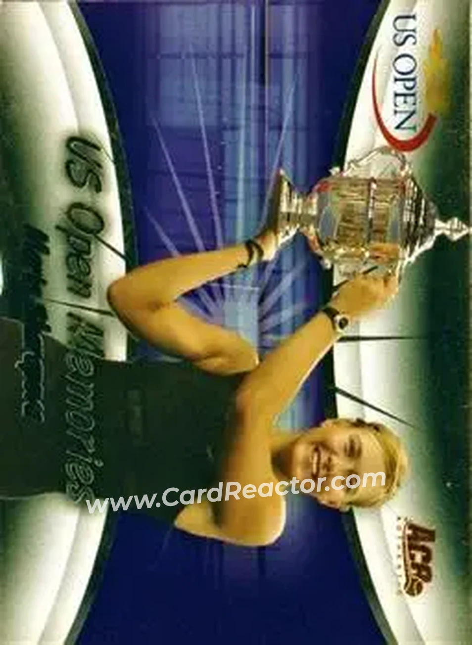 2008 Ace Authentic Grand Slam - U.S. Open Memories Bronze #USOM-14 - Maria Sharapova - Front