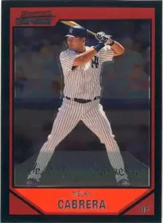 2007 Bowman Chrome #7 - Melky Cabrera - New York Yankees