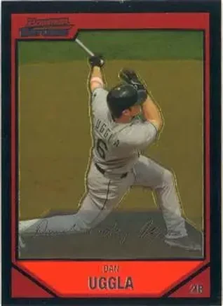 2007 Bowman Chrome #10 - Dan Uggla - Florida Marlins