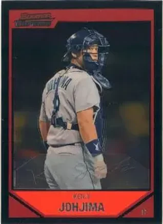 2007 Bowman Chrome #16 - Kenji Johjima - Seattle Mariners