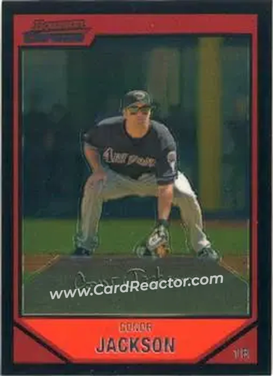 2007 Bowman Chrome #25 - Conor Jackson - Arizona Diamondbacks - Front