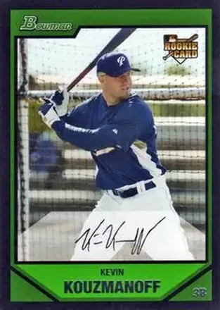 2007 Bowman Draft Picks & Prospects #BDP5 - Kevin Kouzmanoff - San Diego Padres