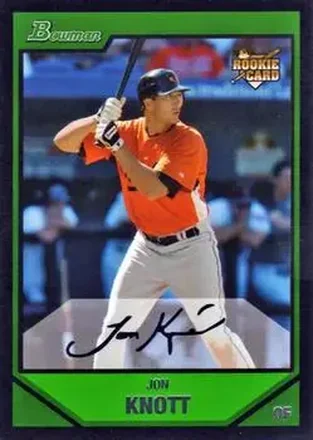 2007 Bowman Draft Picks & Prospects #BDP17 - Jon Knott - Baltimore Orioles