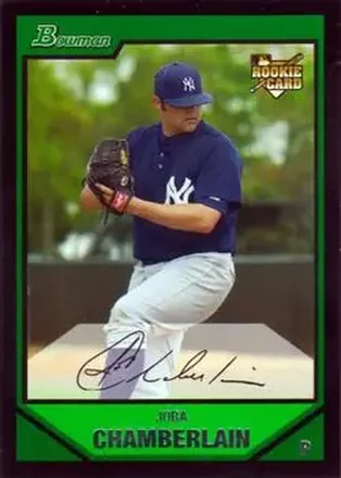 2007 Bowman Draft Picks & Prospects #BDP18 - Joba Chamberlain - New York Yankees