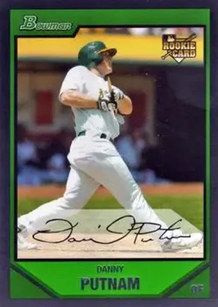2007 Bowman Draft Picks & Prospects #BDP19 - Danny Putnam - Oakland Athletics
