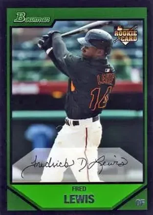 2007 Bowman Draft Picks & Prospects #BDP21 - Fred Lewis - San Francisco Giants