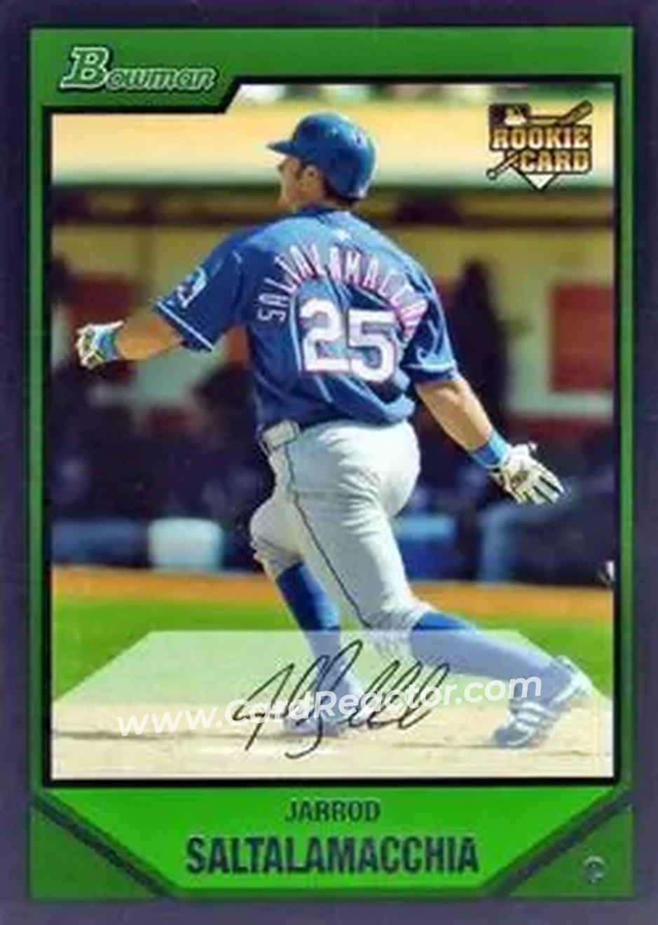 2007 Bowman Draft Picks & Prospects #BDP26 - Jarrod Saltalamacchia - Texas Rangers - Front 2007 Bowman Draft Picks & Prospects #BDP26 - Jarrod Saltalamacchia - Texas Rangers - Front