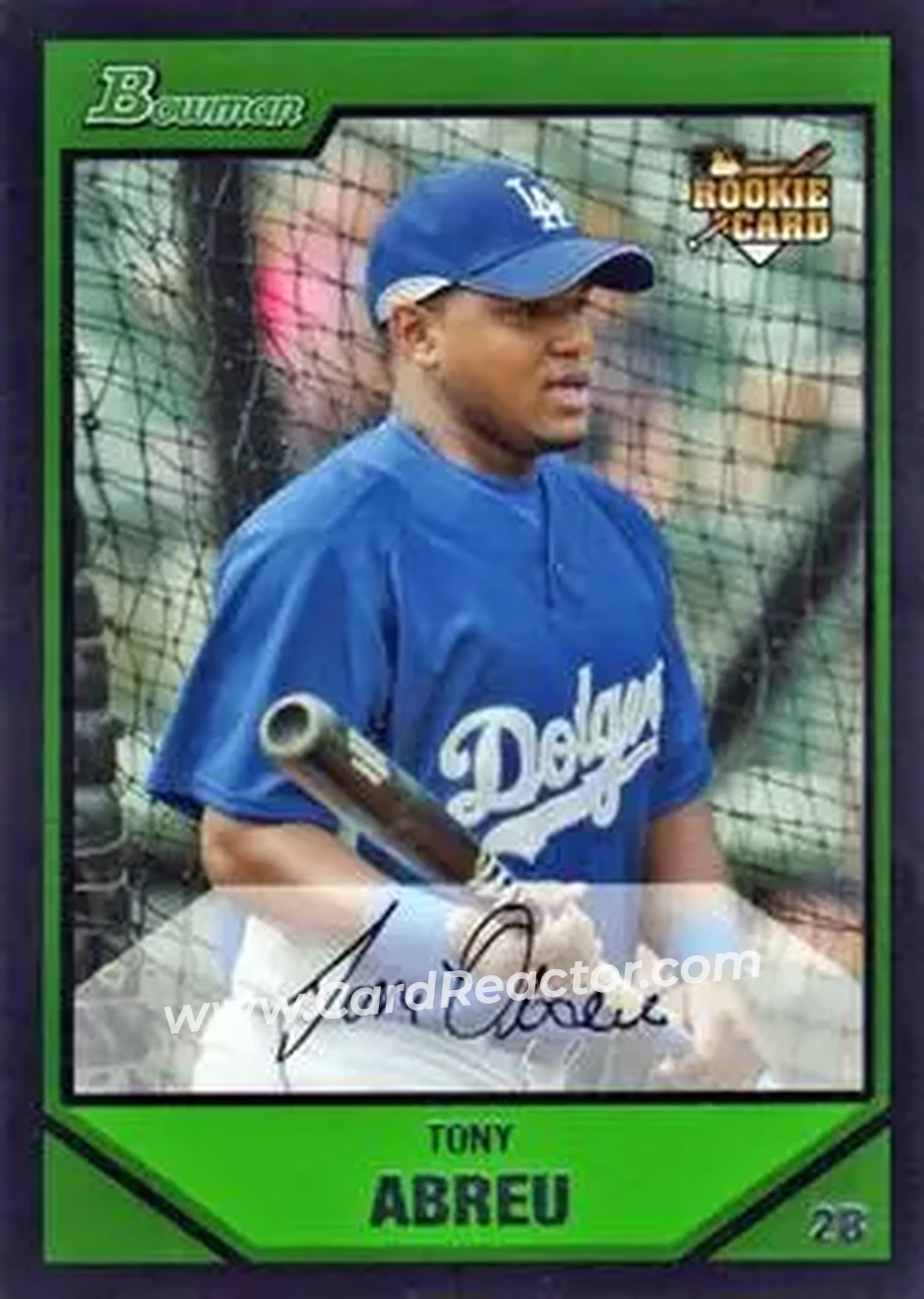 2007 Bowman Draft Picks & Prospects #BDP29 - Tony Abreu - Los Angeles Dodgers