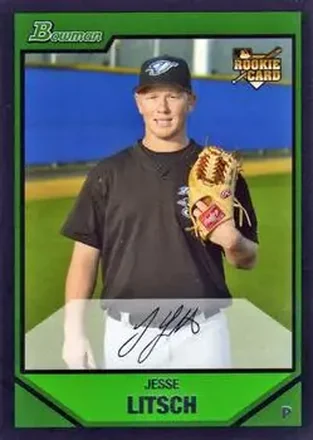 2007 Bowman Draft Picks & Prospects #BDP31 - Jesse Litsch - Toronto Blue Jays