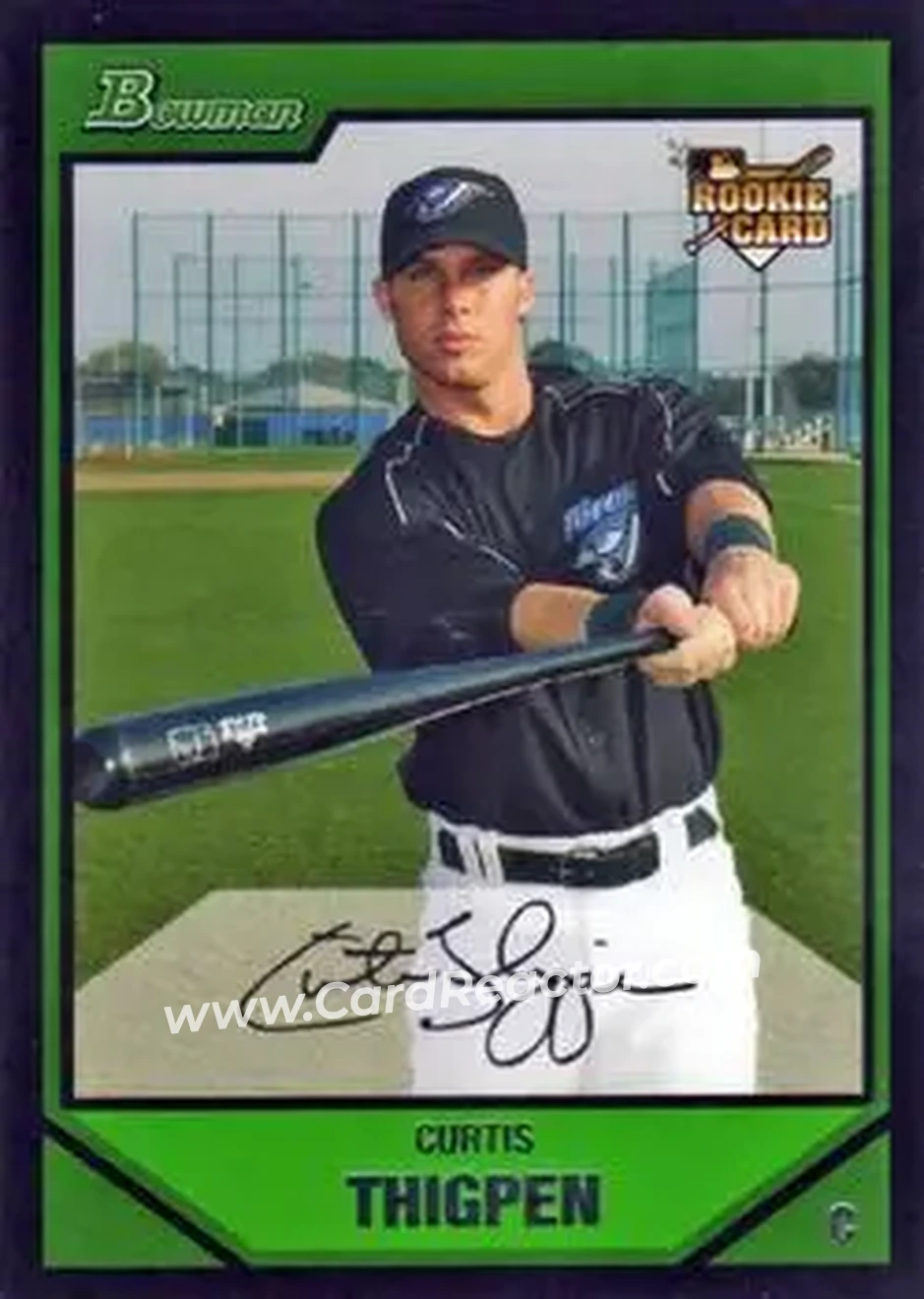 2007 Bowman Draft Picks & Prospects #BDP42 - Curtis Thigpen - Toronto Blue Jays