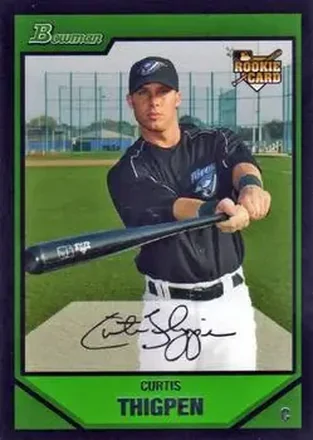 2007 Bowman Draft Picks & Prospects #BDP42 - Curtis Thigpen - Toronto Blue Jays