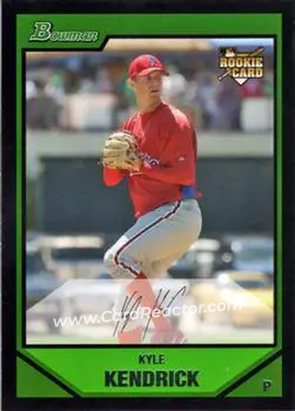 2007 Bowman Draft Picks & Prospects #BDP47 - Kyle Kendrick - Philadelphia Phillies - Front