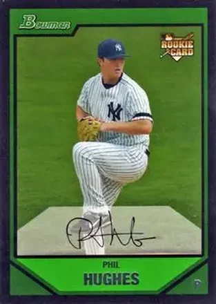 2007 Bowman Draft Picks & Prospects #BDP49 - Phil Hughes - New York Yankees